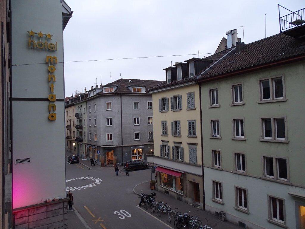 Hotel Montana Zurich Bagian luar foto