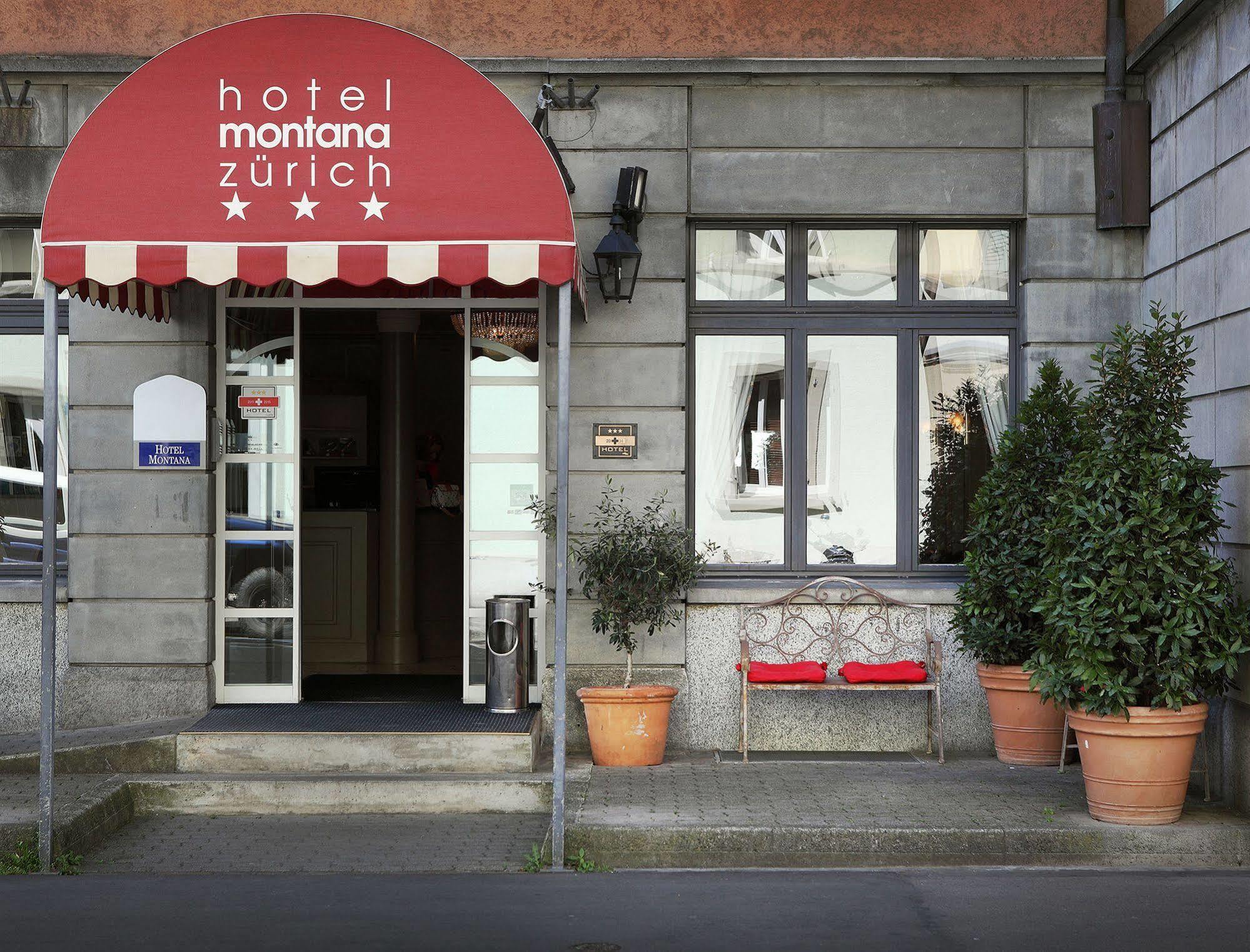 Hotel Montana Zurich Bagian luar foto